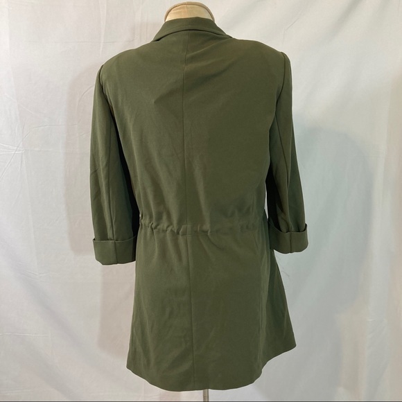 Anne Klein open long cardigan olive NWT - Picture 6 of 8